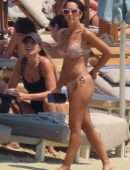Janette Manrara Booty in a Bikini at a Beach in Mykonos
