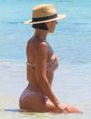 Janette Manrara Booty in a Bikini at a Beach in Mykonos