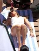Jennifer Lopez in a Swimsuit on a Photoshoot in Capri