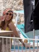 Jennifer Lopez in a Swimsuit on a Photoshoot in Capri