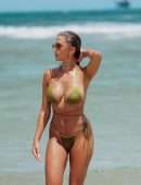 Kara Del Toro Cleavage in Jeff Thibodeau Bikini Photoshoot
