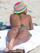 Lais Ribeiro Booty in Thong Bikini on the Beach in Rio De Janeiro