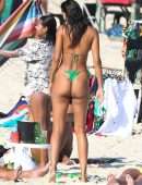 Lais Ribeiro Booty in Thong Bikini on the Beach in Rio De Janeiro