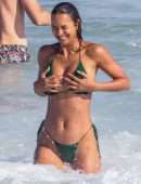 Lais Ribeiro Booty in Thong Bikini on the Beach in Rio De Janeiro