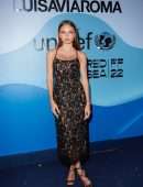 Leni Klum at LUISAVIAROMA for UNICEF in Capri