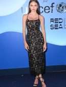 Leni Klum at LUISAVIAROMA for UNICEF in Capri
