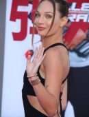 Mackenzie Ziegler, and Maddie Ziegler, and Eddie Benjamin - Bullett Train Premiere in Los Angeles