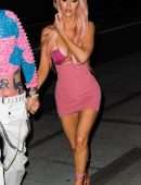 Megan Fox Leggy with Boyfriend, Out in New York