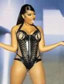 Megan Thee Stallion Cleavage while Performing Live at Reading Festival 2022