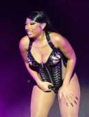 Megan Thee Stallion Cleavage while Performing Live at Reading Festival 2022
