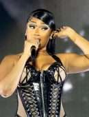 Megan Thee Stallion Cleavage while Performing Live at Reading Festival 2022