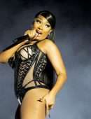 Megan Thee Stallion Cleavage while Performing Live at Reading Festival 2022
