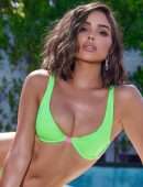 Olivia Culpo in Fluorescent Bikini for Solo Mio Swim/Vide Tequila Soda
