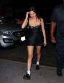 Olivia Rodrigo in Short Black Dress at The Bowery Ballroom in New York