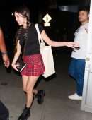 Olivia Rodrigo Leggy in Skirt Outside the Electric Lady Studio in NYC