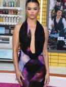 Paris Berelc Cleavage at the Premiere of ‘Bullet Train’ in Los Angeles