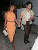 Priyanka Chopra with Nick Jonas at Catch Steak LA in Los Angeles