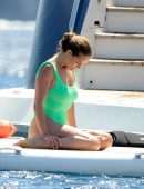 Rosie Huntington-Whiteley Booty in a Bikini in Formentera