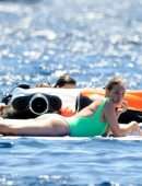 Rosie Huntington-Whiteley Booty in a Bikini in Formentera