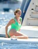 Rosie Huntington-Whiteley Booty in a Bikini in Formentera