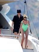 Rosie Huntington-Whiteley Booty in a Bikini in Formentera