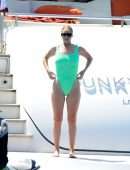 Rosie Huntington-Whiteley Booty in a Bikini in Formentera