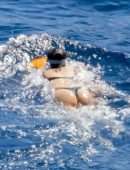 Selena Gomez Booty in Thong Swimsuit in Positano