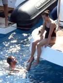 Selena Gomez Booty in Thong Swimsuit in Positano