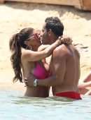 Teresa Giudice in Bikini and her Husband Luis Ruelas in Mykonos