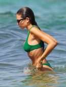 Thylane Blondeau at Beach in Bikini in St Tropez
