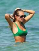 Thylane Blondeau at Beach in Bikini in St Tropez