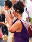 Vanessa Hudgens Wardrobe Malfunction, Nipslip Out in Capri