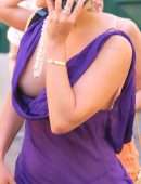 Vanessa Hudgens Wardrobe Malfunction, Nipslip Out in Capri
