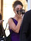 Vanessa Hudgens Wardrobe Malfunction, Nipslip Out in Capri