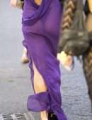 Vanessa Hudgens Wardrobe Malfunction, Nipslip Out in Capri
