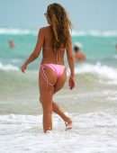 Chantel Jeffries Booty at The Beach in Miami
