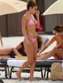 Chantel Jeffries Booty at The Beach in Miami