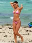 Chantel Jeffries Booty at The Beach in Miami