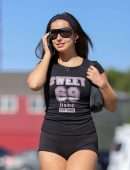 Addison Rae Leggy, Out and About in West Hollywood