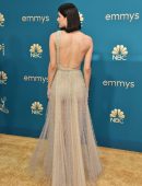 Alexandra Daddario in Sheer Dress at 74th Annual Primetime Emmy Awards in Los Angeles