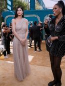 Alexandra Daddario in Sheer Dress at 74th Annual Primetime Emmy Awards in Los Angeles