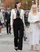 Alexandra Daddario at Christian Dior Womenswear S/S 2023 Show at Paris Fashion Week