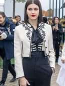 Alexandra Daddario at Christian Dior Womenswear S/S 2023 Show at Paris Fashion Week