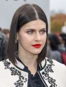 Alexandra Daddario at Christian Dior Womenswear S/S 2023 Show at Paris Fashion Week
