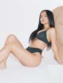 Becky G Flaunts in Skims Bra Campaign 2022