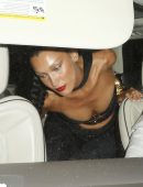 Bella Hadid Cleavage and Booty at Beyonce’s Birthday Party in Los Angeles