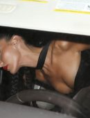 Bella Hadid Cleavage and Booty at Beyonce’s Birthday Party in Los Angeles
