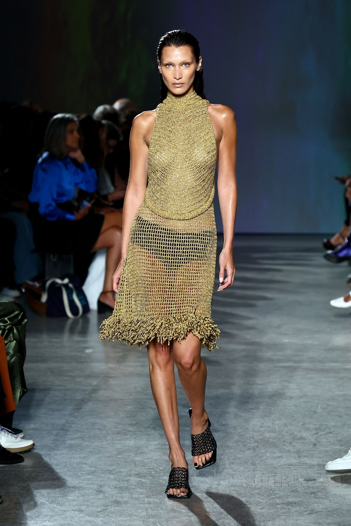 Bella Hadid Walks in the Proenza Schouler Fashion Show during NYFW