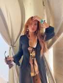 Bella Thorne Booty in Thong Bikini Photoshoot