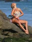 Brennah Black in Swimsuit for 138 Water Photoshoot in Malibu
